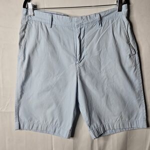 J Crew 100% Cotton Chino Flat-front Shorts Size 34 Golf Casual Preppy